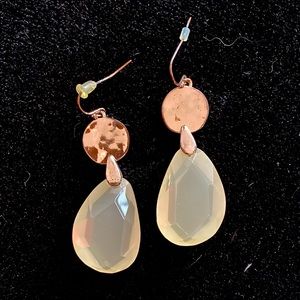 Tahari Rose Gold Earrings